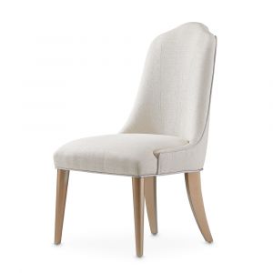 Aico by Michael Amini - Malibu Crest Dining Side Chair (Set of 2) - Chardonnay - N9007003-822