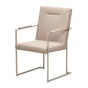 Aico by Michael Amini - Marin Dining Arm Chair - Greige - KI-MRIN004-139