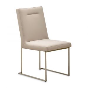 Aico by Michael Amini - Marin Dining Side Chair (Set of 2) - Greige - KI-MRIN003-139