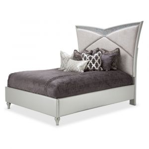 AICO by Michael Amini - Melrose Plaza Queen Upholstered Bed in Dove