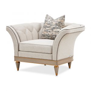 AICO - St. Charles Matching Chair - Dove Gray - 9088835-CIRUS-803