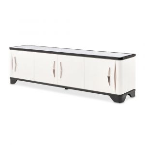 AICO - Tuxedo Media Cabinet - Piano Keyboard - 9087081-832