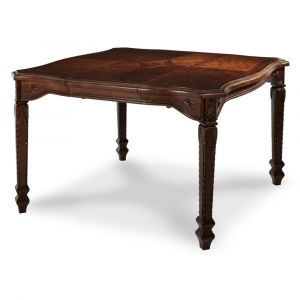 AICO by Michael Amini - Windsor Court Gathering Table in Vintage Fruitwood - 70000-54