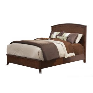 Alpine Furniture - Baker Standard King Panel Bed, Mahogany - 977-07EK