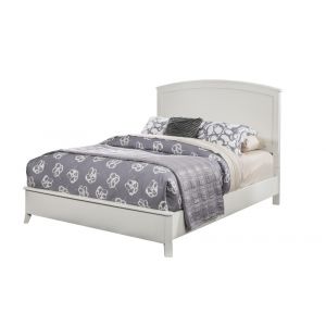 Alpine Furniture - Baker Standard King Panel Bed, White - 977-W-07EK