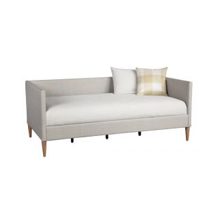 Alpine Furniture - Britney Day Bed, Light Grey Linen - 1096T