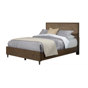 Alpine Furniture - Brown Pearl Queen Panel Bed, Brown Bronze - 1859-01Q_CLOSEOUT