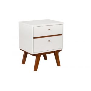 Alpine Furniture - Dakota Two Drawer Nightstand - 1974-02