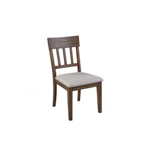 Alpine Furniture - Donham Set of 2 Side Chairs, Brown - 3737BRN-02