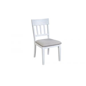 Alpine Furniture - Donham Set of 2 Side Chairs, White - 3737WHT-02
