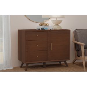 Alpine Furniture - Flynn Accent Cabinet, Walnut - 966WAL-14