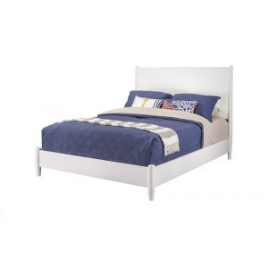 Alpine Furniture - Flynn California King Platform Bed, White - 766-W-07CK