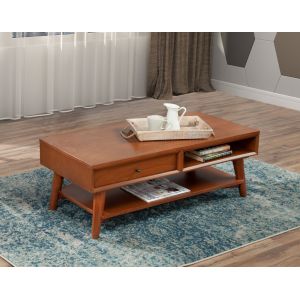 Alpine Furniture - Flynn Coffee Table, Acorn - 966-61