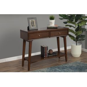 Alpine Furniture - Flynn Console Table, Walnut - 966WAL-63