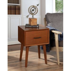 Alpine Furniture - Flynn End Table, Acorn - 966-62