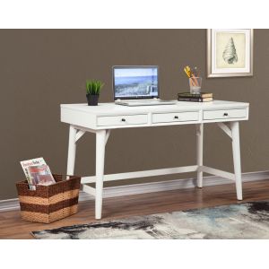 Alpine Furniture - Flynn Large Desk, White - 966-W-66
