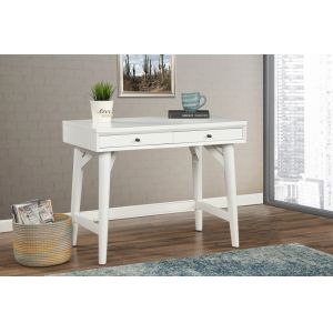 Alpine Furniture - Flynn Mini Desk, White - 966-W-65