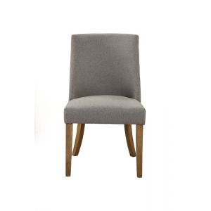Alpine Furniture - Kensington Upholstered Parson Chairs, Dark Grey - (Set of 2) - 2668-12