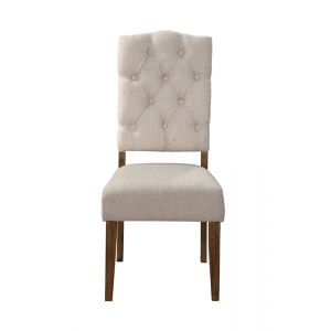 Alpine Furniture - Newberry Set of 2 Wood Side Chairs, Medium Brown - 4068-02