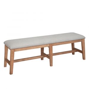 Alpine Furniture - Olejo Solid Pine Dining Bench, Natural - 3426-03