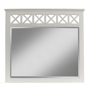 Alpine Furniture - Potter Mirror, White - 955-06