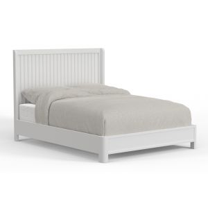Alpine Furniture - Stapleton Queen Panel Bed, White - 2090-01Q