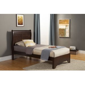Alpine Furniture - West Haven Twin Low Footboard Sleigh Bed - 2200T