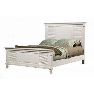 Alpine Furniture - Winchester California King Shutter Panel Bed - 1306CK