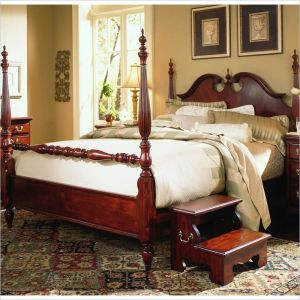 American Drew - Cherry Grove Low Poster California King Bed - 791-387R