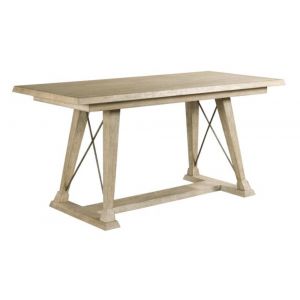 American Drew - Vista Clayton Counter Height Trestle Table Complete - 803-700R