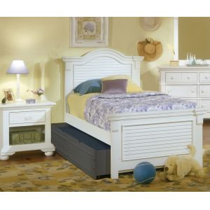 American Woodcrafters - Cottage Traditions Complete Twin Bed - 6510-33PNPN