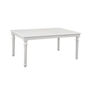 American Woodcrafters - Cottage Traditions Rectangle Dining Table - White Cottage - D-6510-550