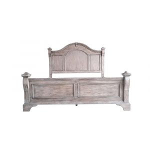 American Woodcrafters - Heirloom Queen Poster Bed - Rustic Charcoal - 2975-50POS