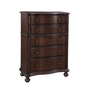 American Woodcrafters - Rodanthe 5-Drawer Chest - Cherry Brunette - 3900-150