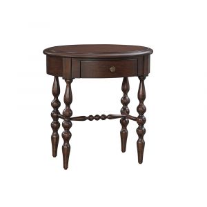 American Woodcrafters - Rodanthe Accent Table - Cherry Brunette - 3900-410