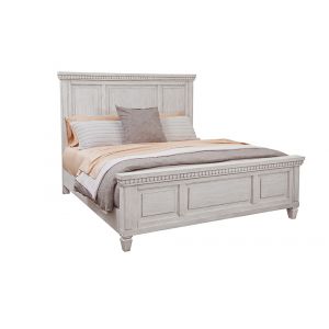 American Woodcrafters - Salter Path King Bed - White Grain - 1020-66PAN