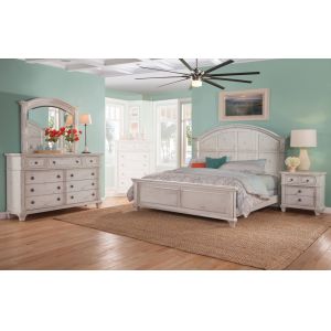 American Woodcrafters - Sedona 4 Pc Bedroom Set - Queen Bed, Dresser, Mirror, Nightstand - 2410-QPNPN-4PC