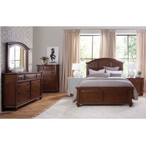 American Woodcrafters - Sedona King 5 Piece Bedroom Set - Cinnamon Cherry - 2400-665PC