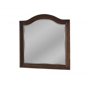 American Woodcrafters - Stonebrook Landscape Mirror - Tobacco Finish - 7800-040