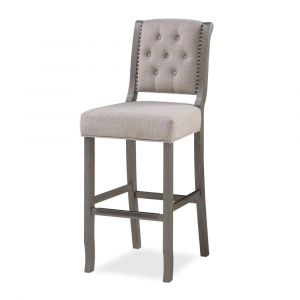 American Woodcrafters - Wood Frame Barstool - Gray Finish - B2-304-30F