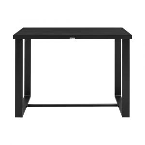 Armen Living - Felicia Outdoor Patio Counter Height Dining Table in Black Aluminum - 840254332584