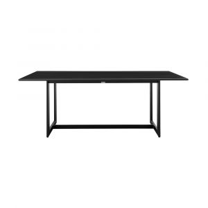 Armen Living - Grand Outdoor Patio Dining Table in Aluminum - 840254332706