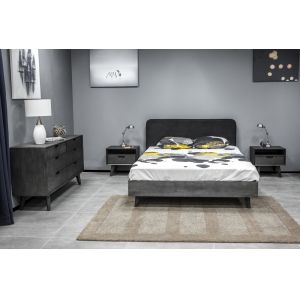 Armen Living - Mohave 4 Piece Acacia King Bedroom Set with Dresser and Nightstands  - SETMVBDKG4A