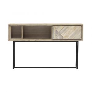 Armen Living - Peridot 1 Drawer Console Table in Natural Acacia Wood - LCPECNNAT