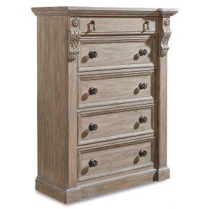 A.R.T. Furniture - Arch Salvage Jackson Drawer Chest - Parch - 233150-2802