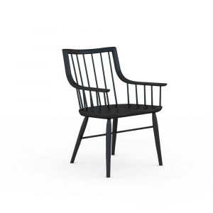 A.R.T. Furniture - Frame Windsor Arm Chair, Black (Set of 2) - 278205-2318K2