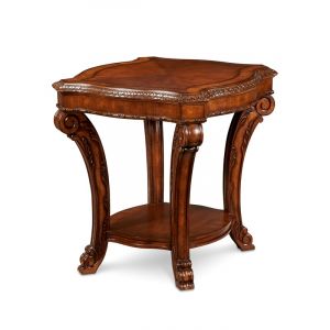 A.R.T. Furniture - Old World - Rectangular End Table In Pine Medium Cherry Finish - 143304-2606