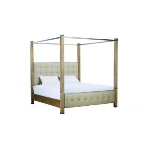 A.R.T. Furniture - Prossimo Alto Queen Canopy Bed in Pizza - 250145-3044