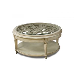 A.R.T. Furniture - Provenance - Round Cocktail Table In Pine White Finish - 176302-2617