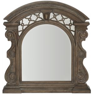 A.R.T. Furniture - Vintage Salvage Bentley Carved Mirror in Walnut - 231124-2812